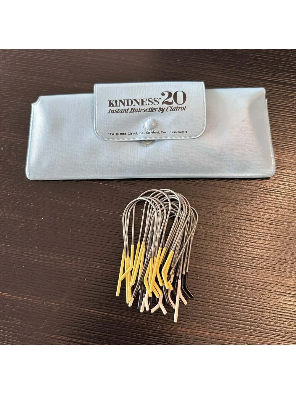 Clairol Kindness 20 Instant Hairsetter Hot Rollers Curlers w/ Clips Tested EUC
